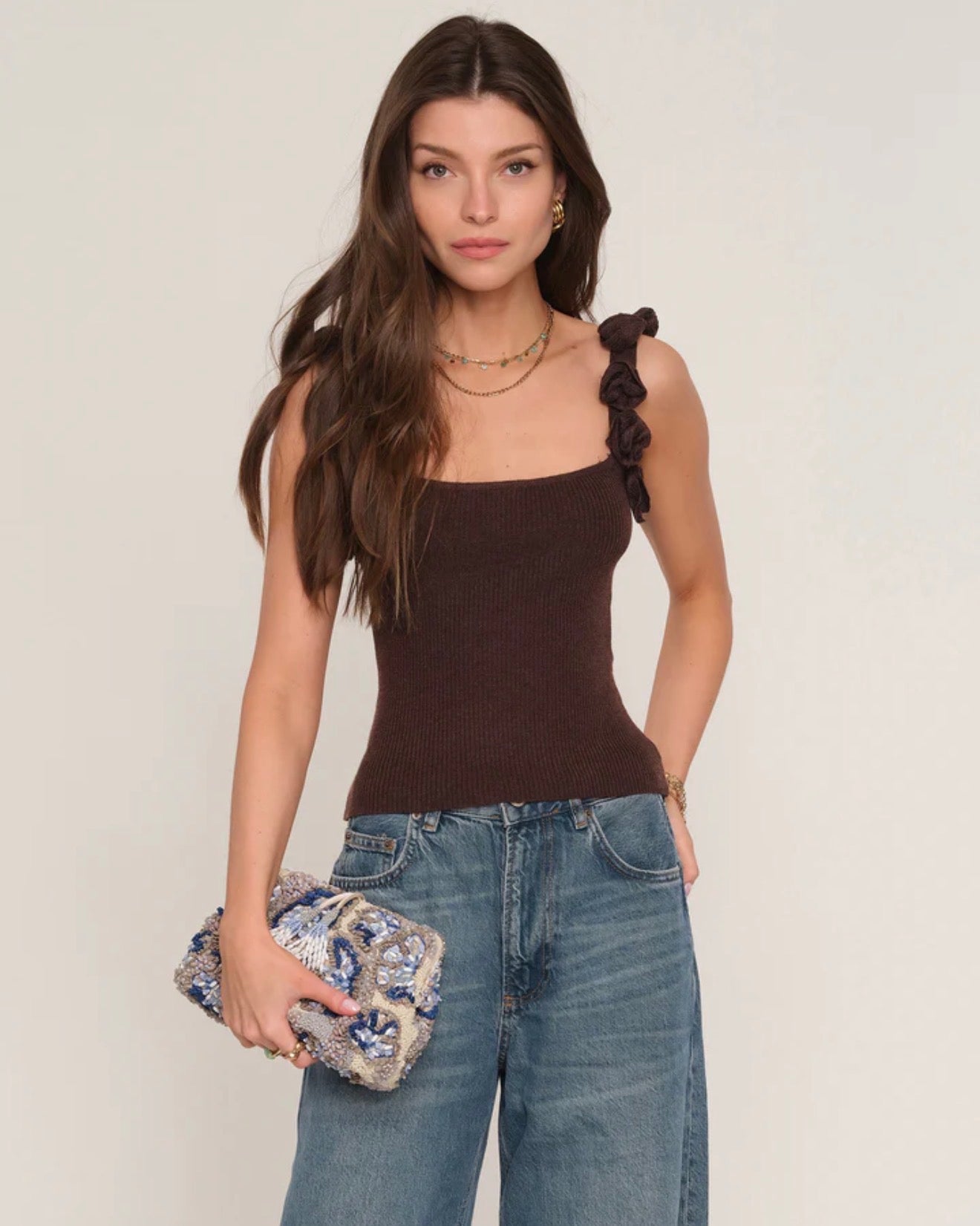Heartloom Marone Top