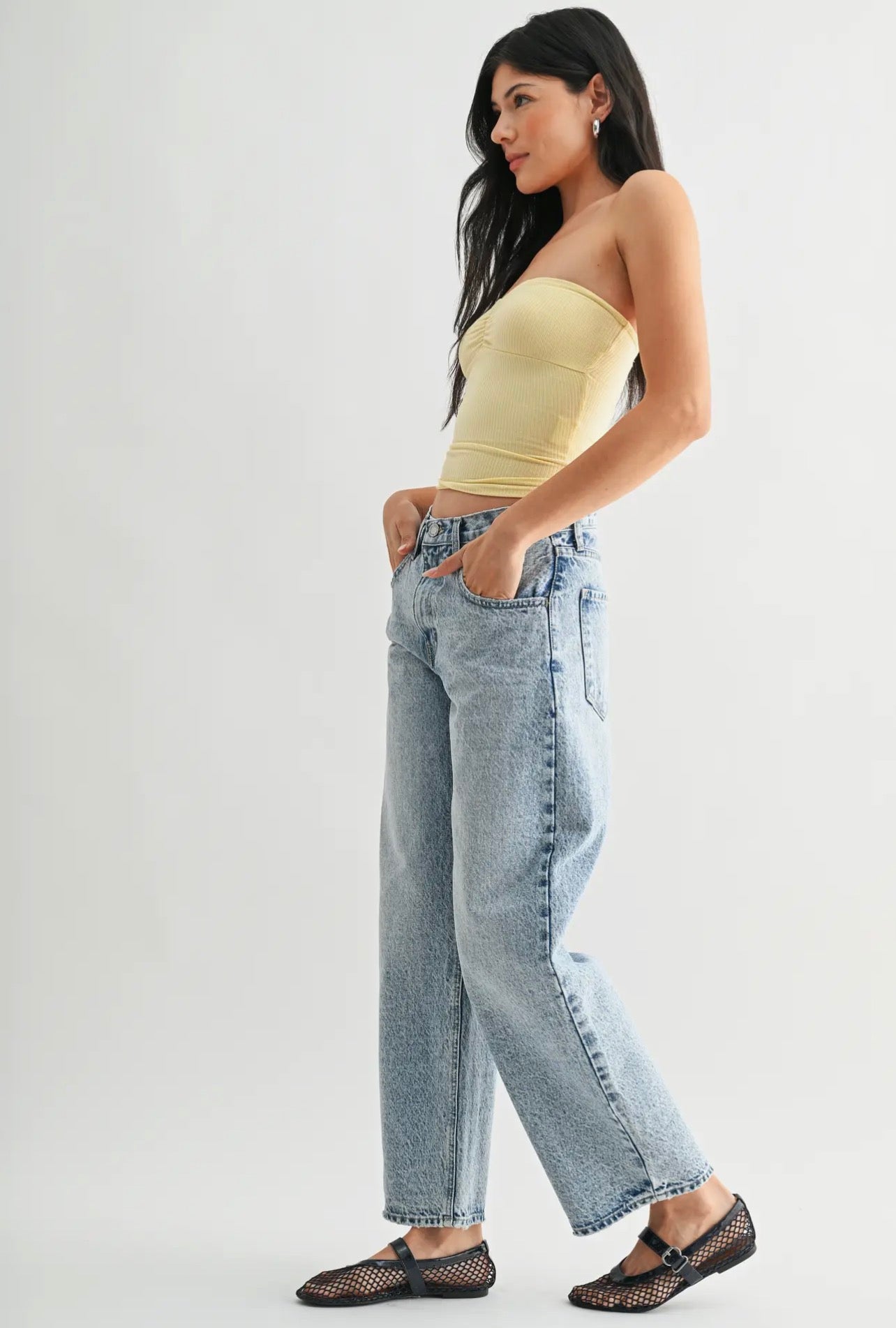JBD Bailey Barrel Jean
