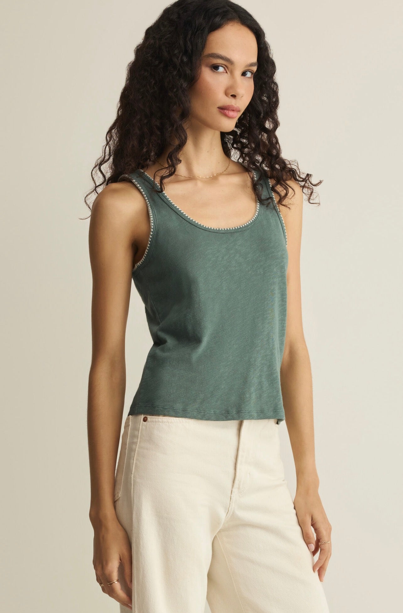 Z Supply Julian Crochet Tank