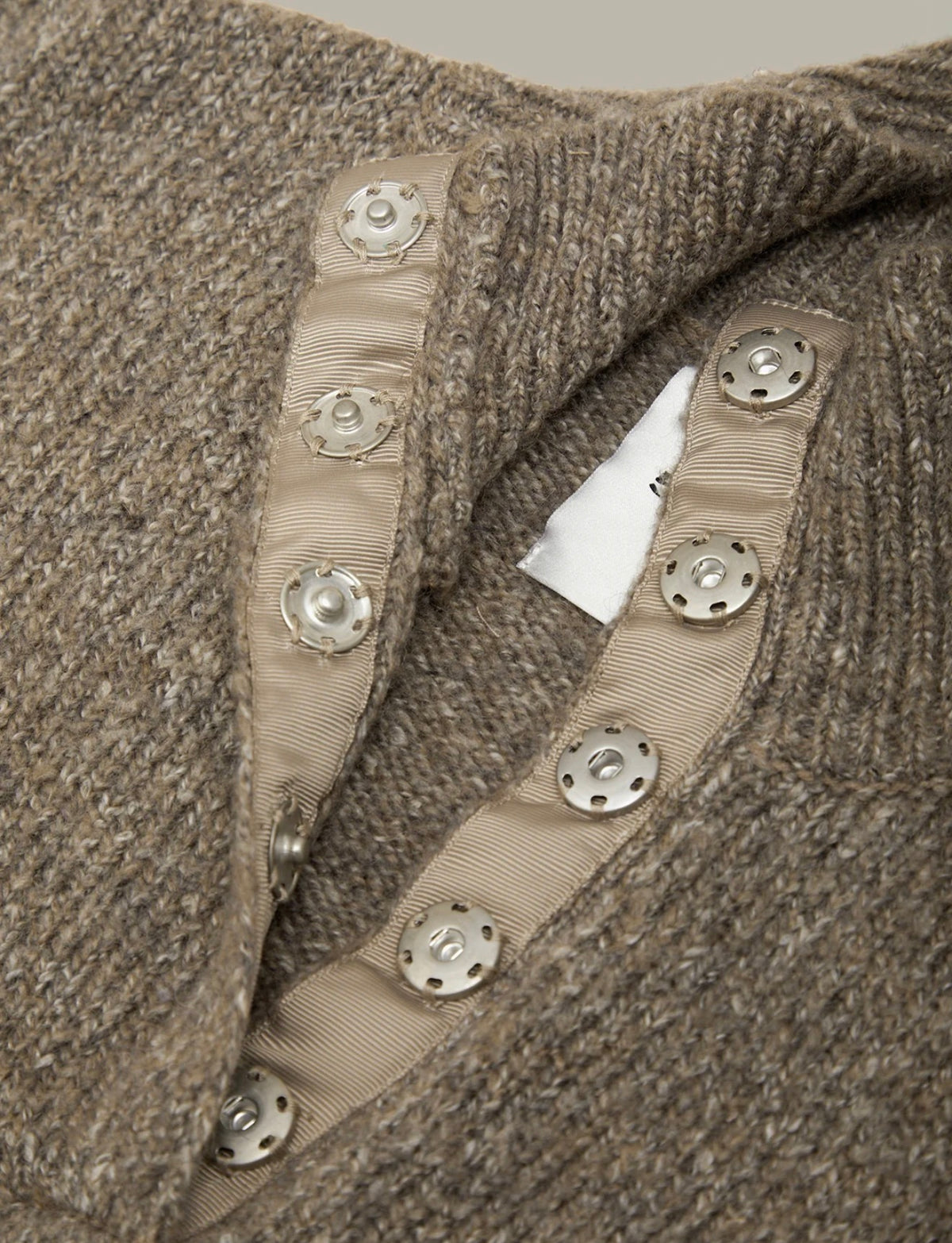 525 Boxy Snap Front Henley