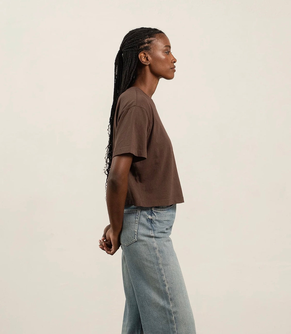 RicherPoorer Relaxed Crop Tee