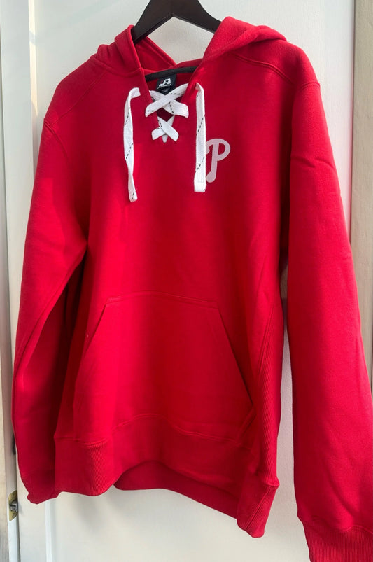 Phillies Lace Up Oversized Hoodie