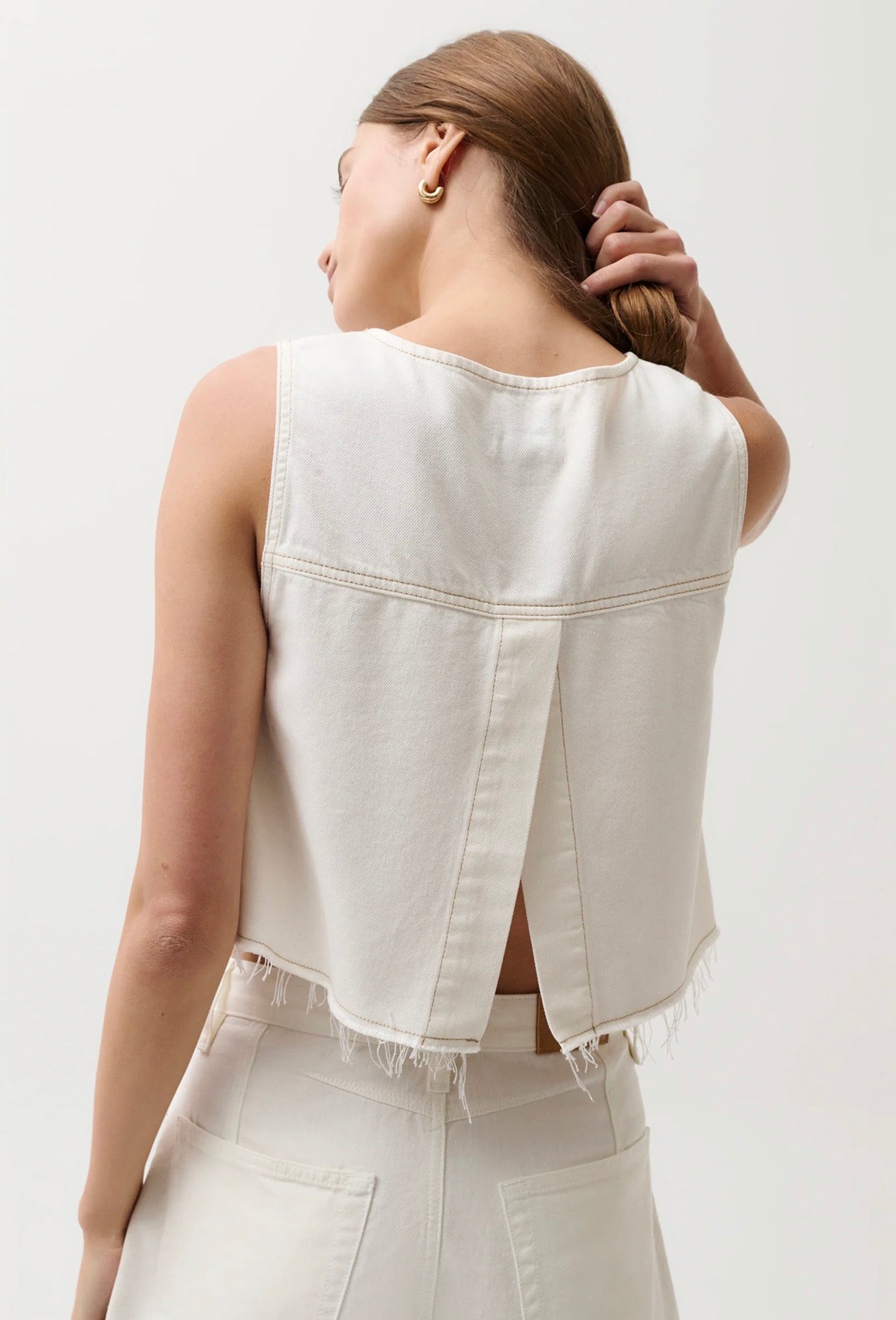 Pistola Rue Cropped Swing Shirt
