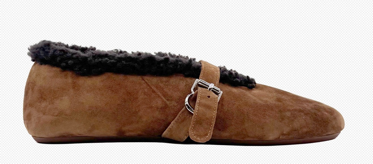 Amie Rafa Allie Shearling Flats