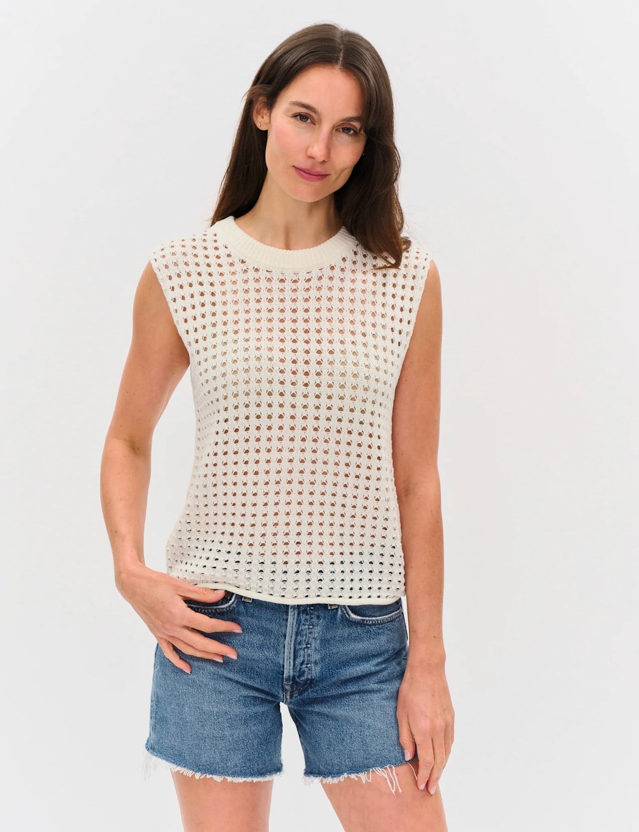 Six Fifty Montauk Crochet Tank