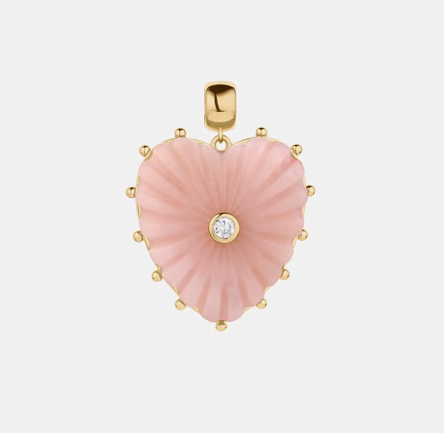 Thatch Malene Pink Jade Bail Charm