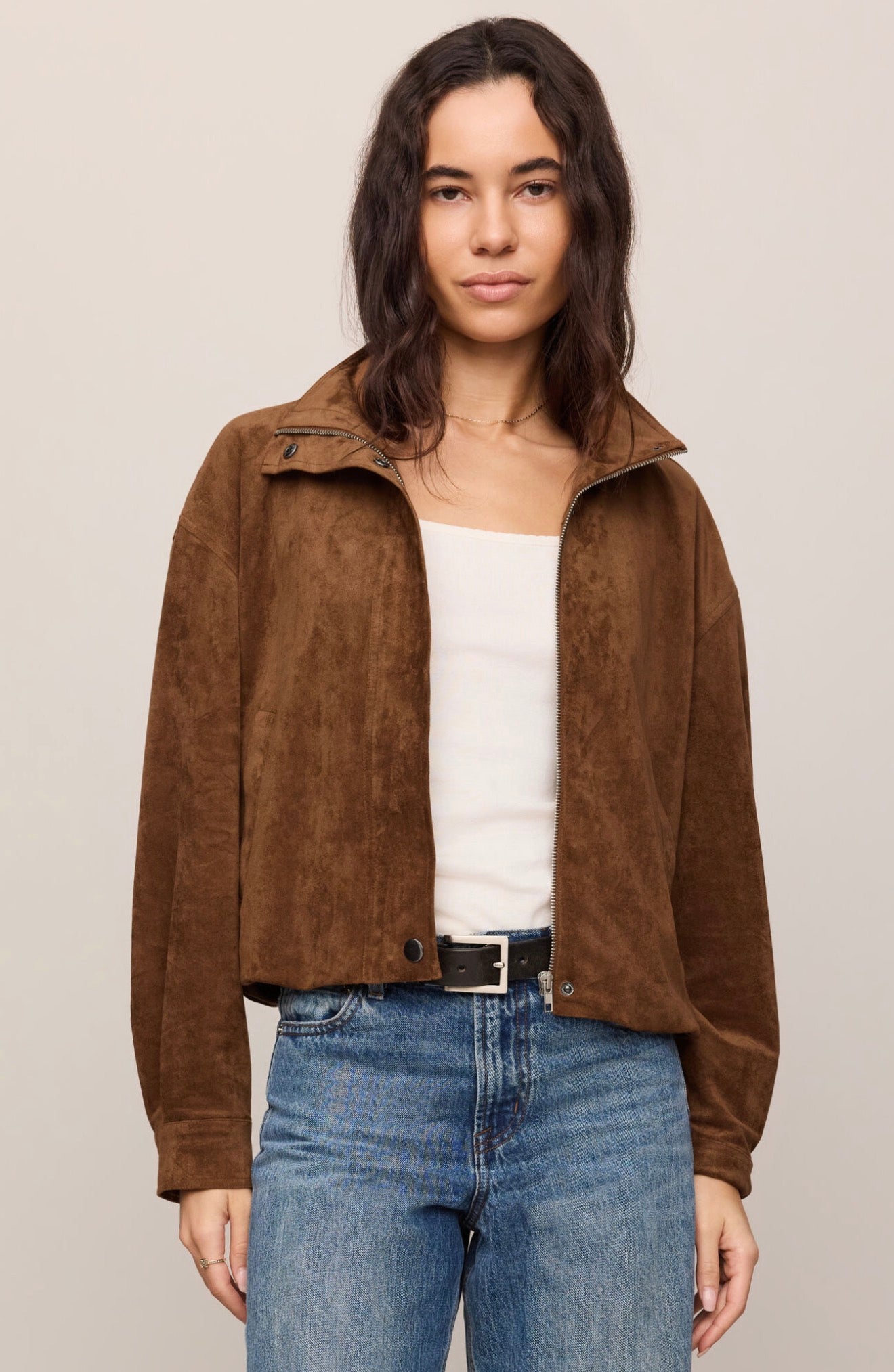 Z Supply Corin Bubble Hem Jacket