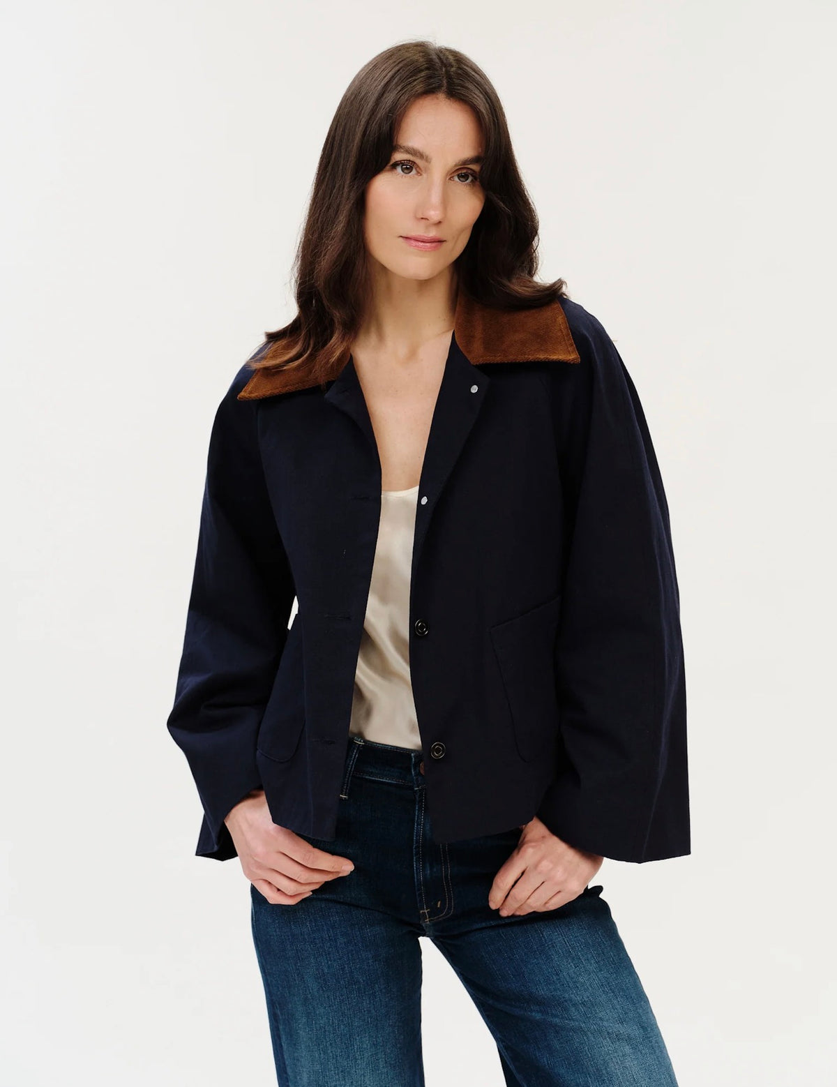 Six Fifty Candice Corduroy Collar Jacket