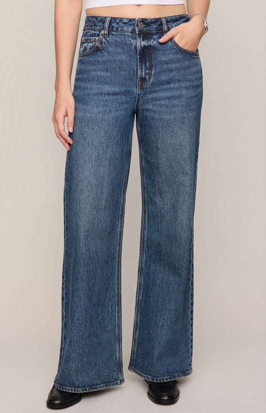 Z Supply The Stunner Mid Rise Wide Leg