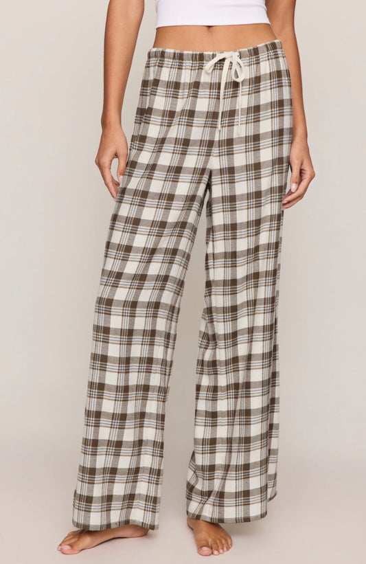 Z Supply Better Off Plaid Pant