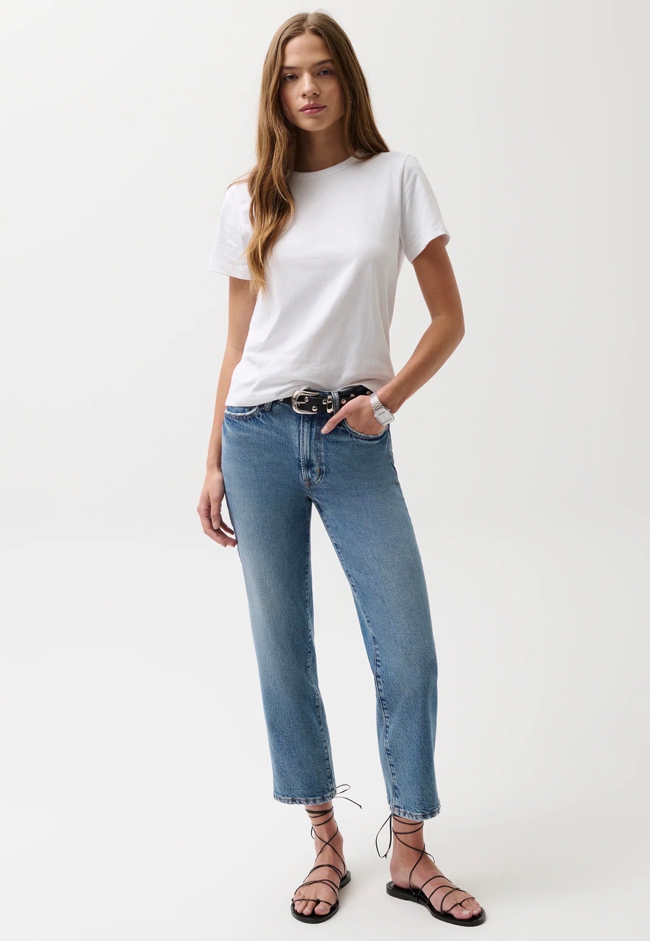 Pistola Aleks Crop Straight