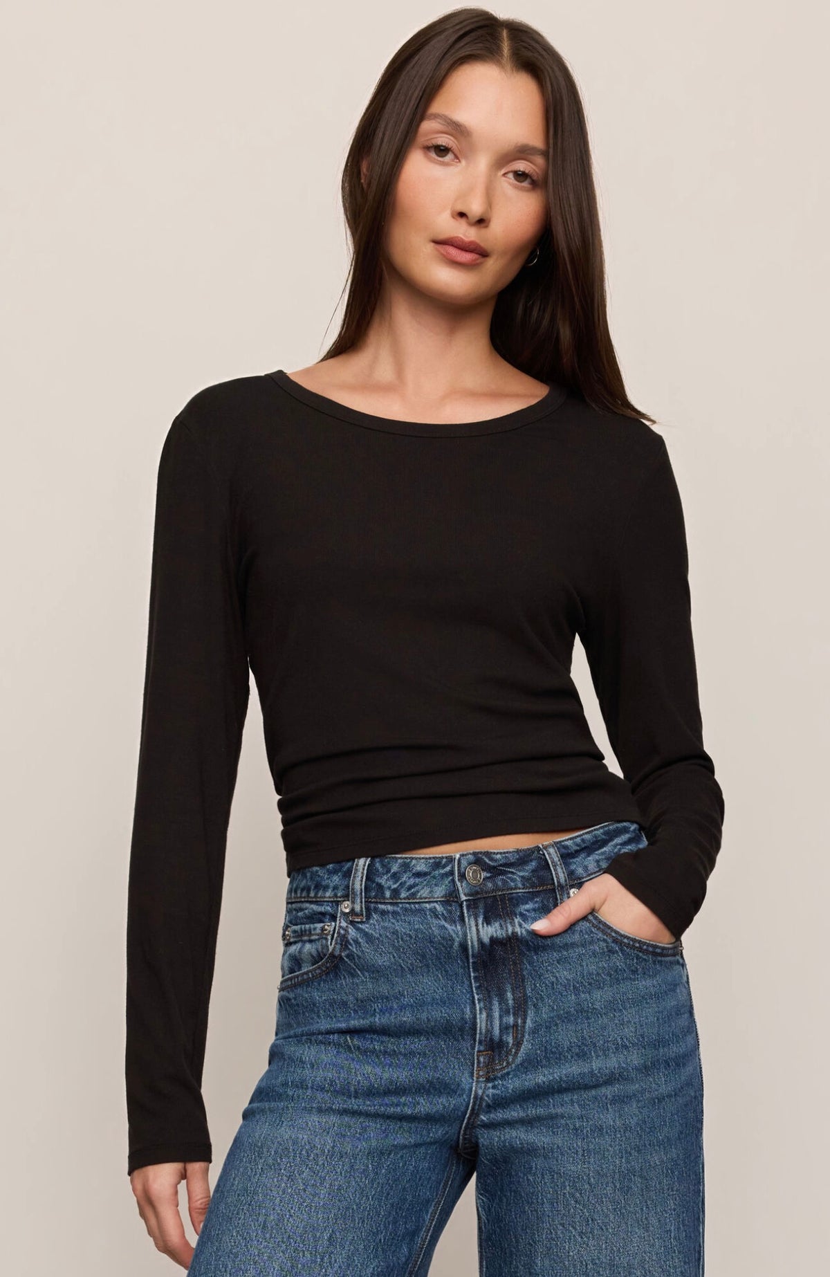 Z Supply Second Skin Crew LS