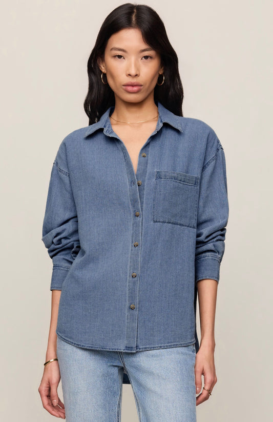 Z Supply The Perfect Twill Button Up
