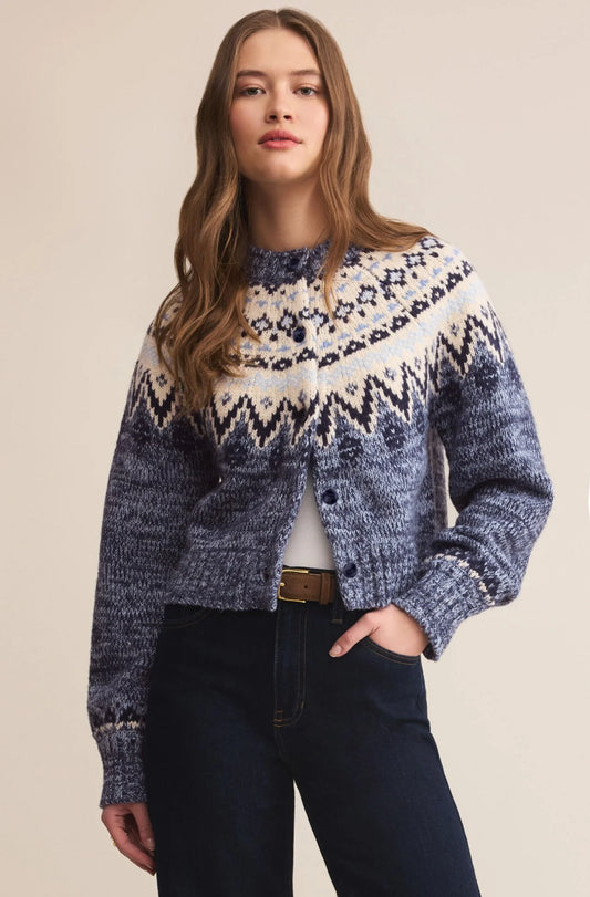 Z Supply North Sea Fairisle Cardigan