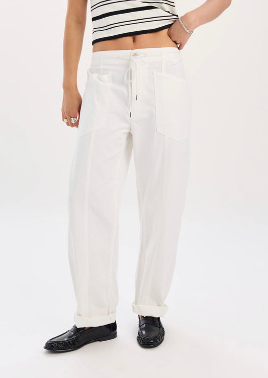 Daze Villa Drawstring Barrel Pant