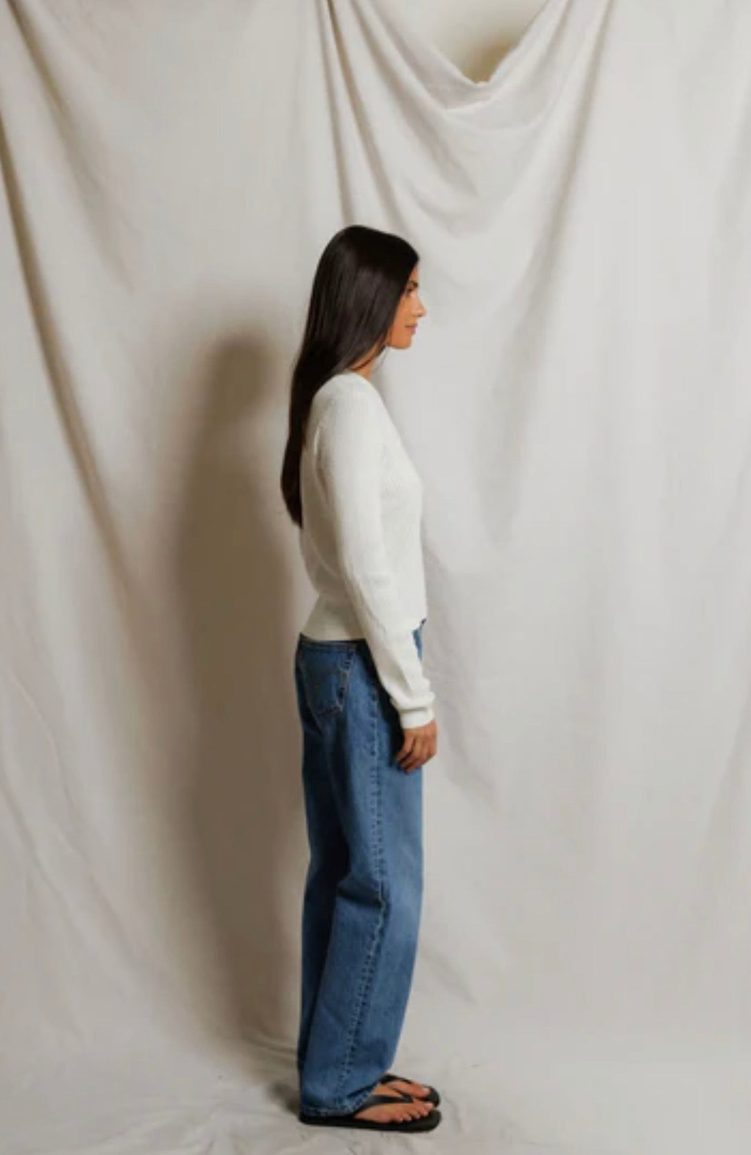 Perfect White Tee Ada Cardigan