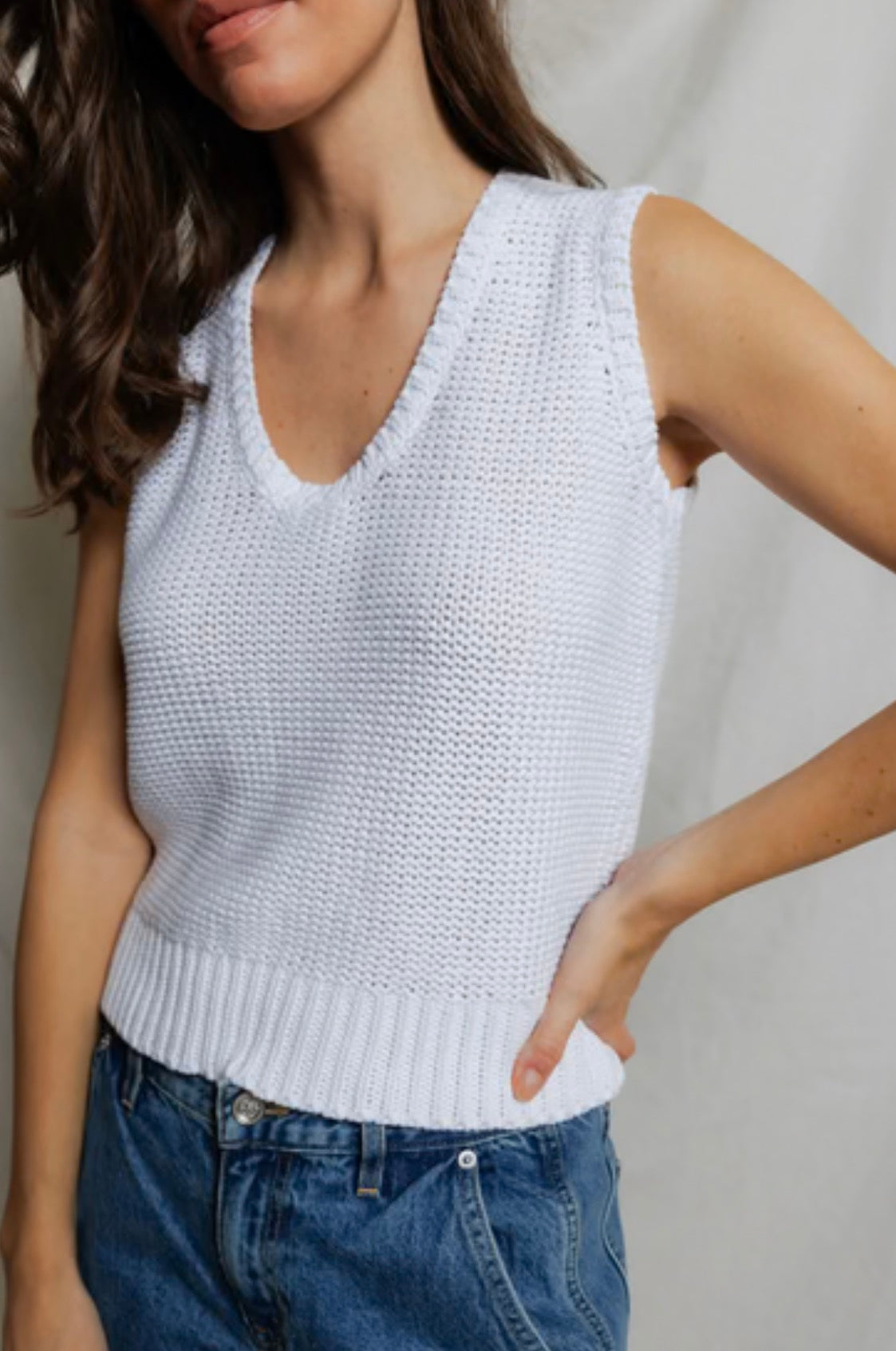 Perfect White Tee Peggy Sweater Tank
