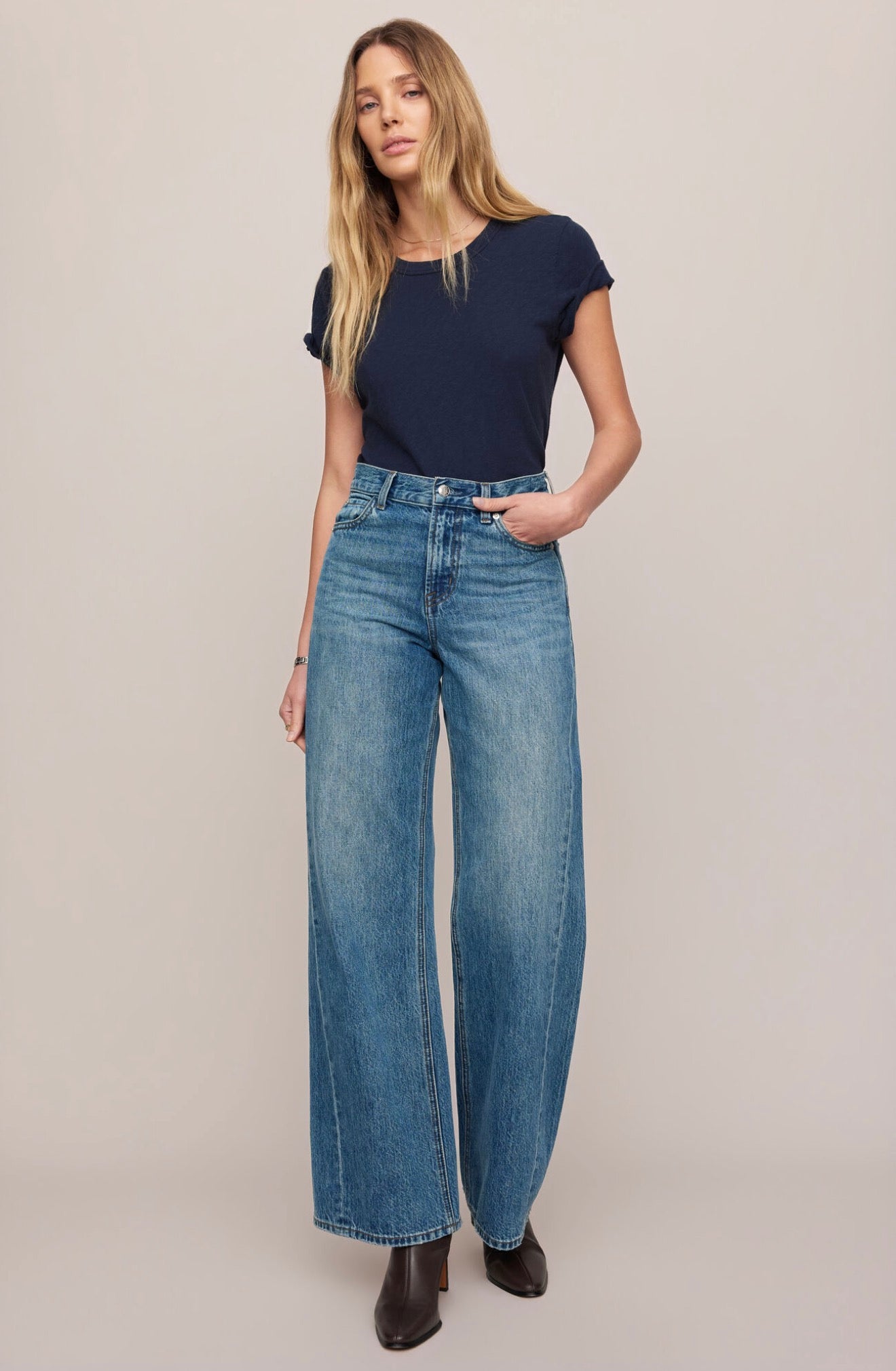 Z Supply The Head Turner High Rise Wide Leg