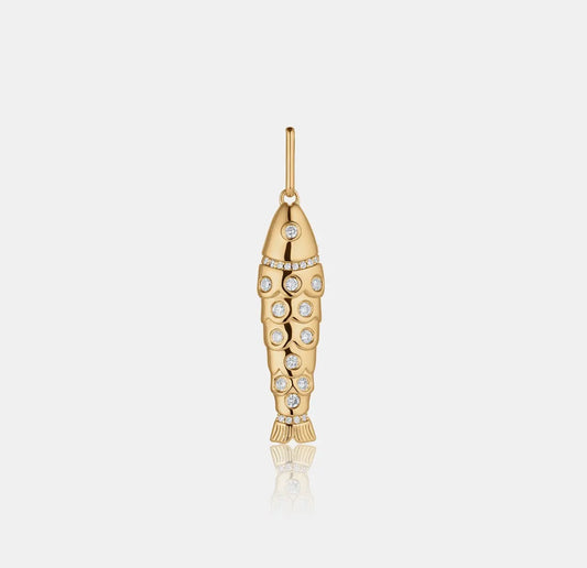 Thatch Goldie Fish Charm