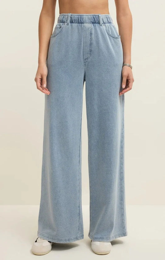 Z Supply Entourage Knit Denim Pants