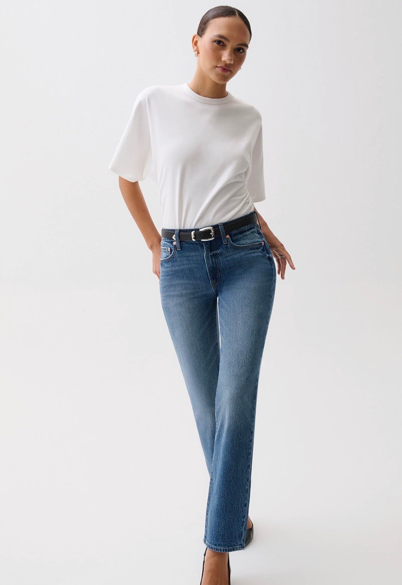 Pistola Aleks Crop Straight