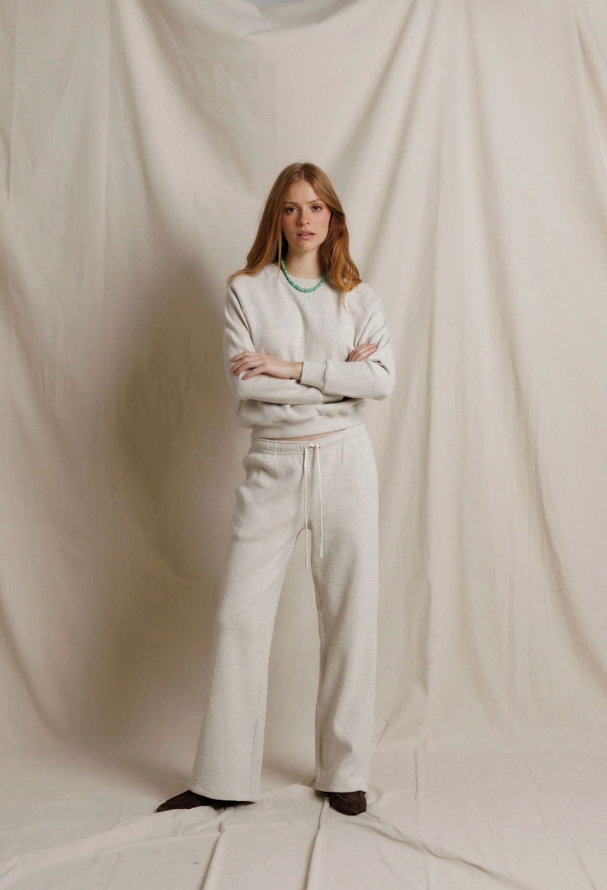 Perfect White Tee Zadie Waffle Pant