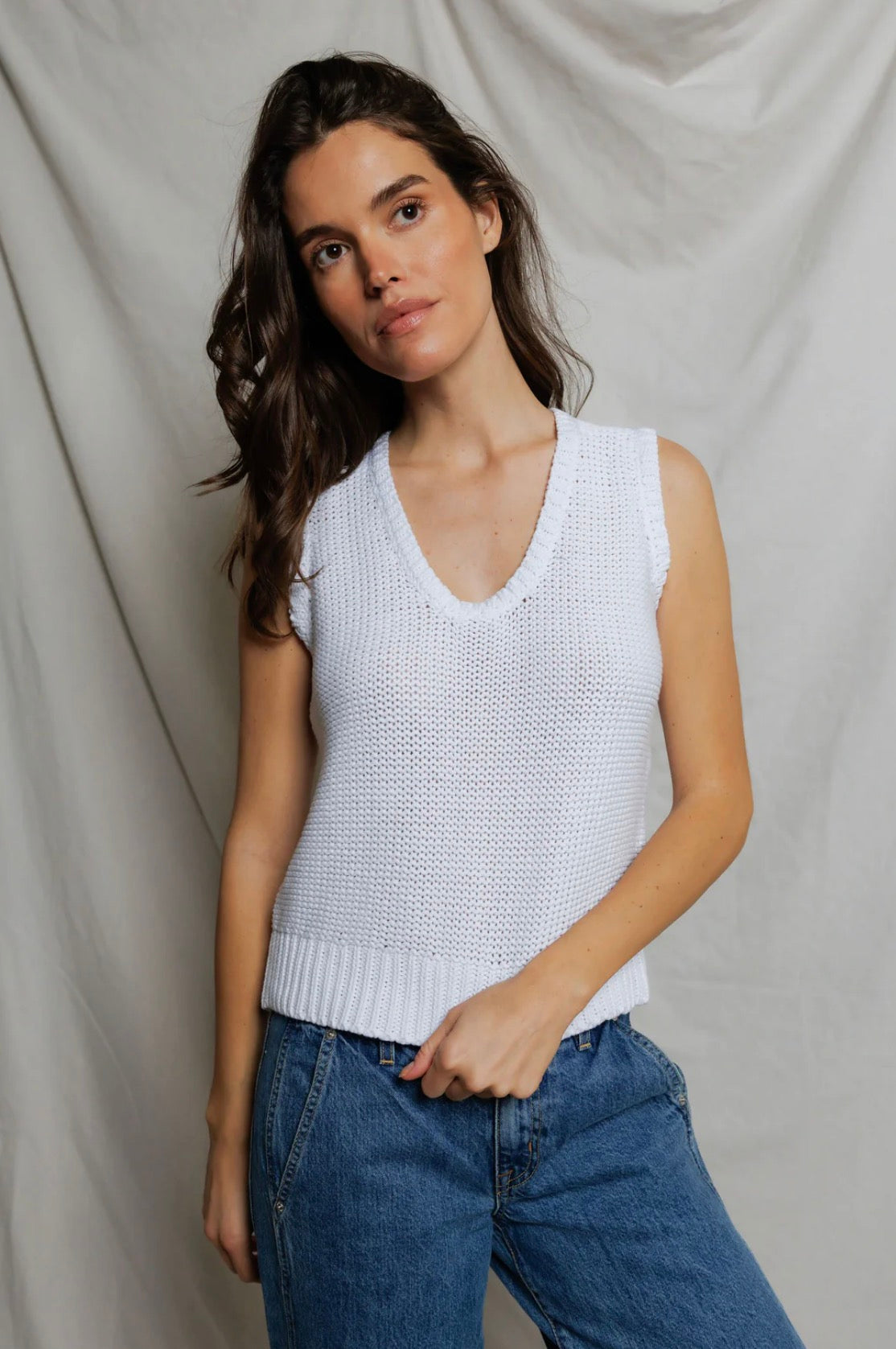 Perfect White Tee Peggy Sweater Tank