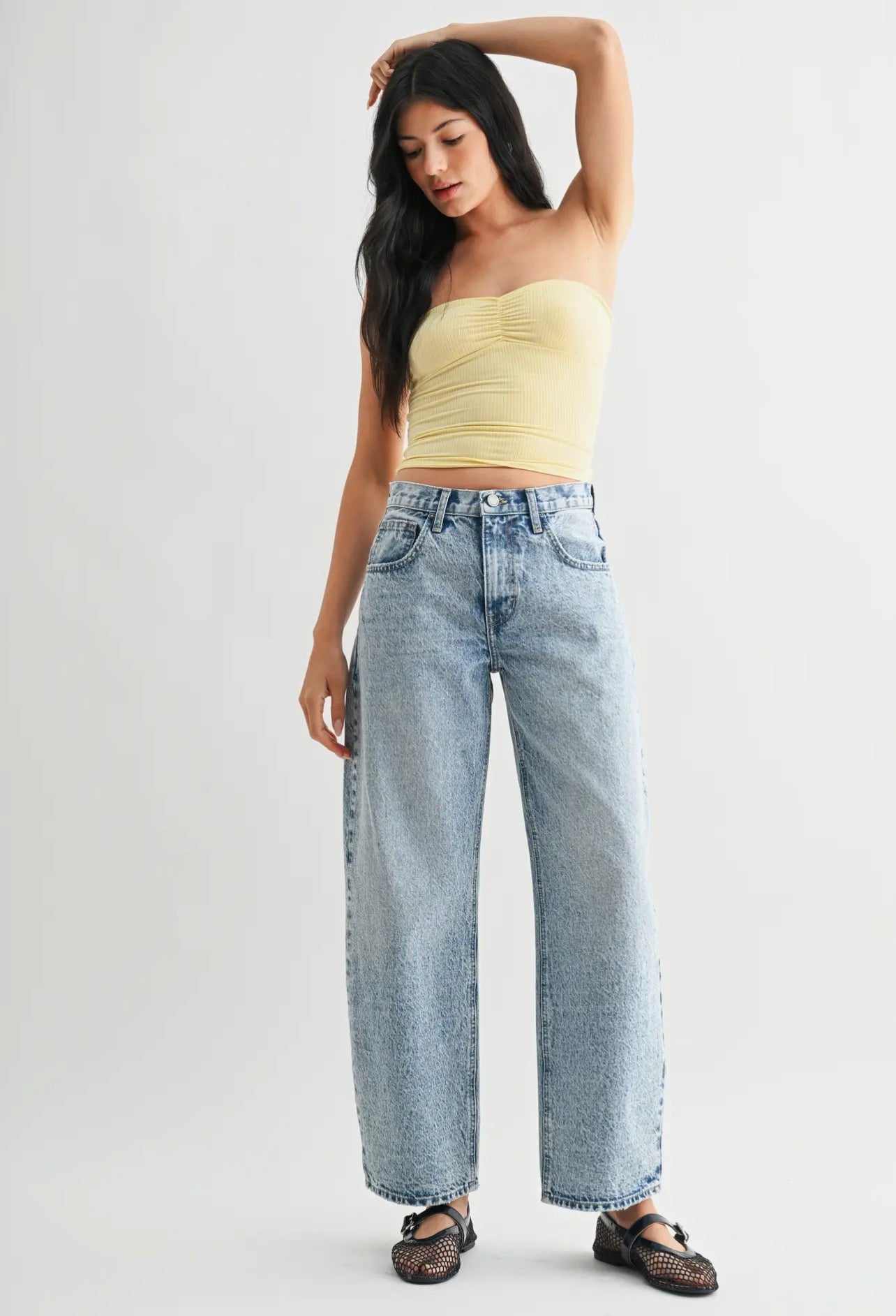 JBD Bailey Barrel Jean