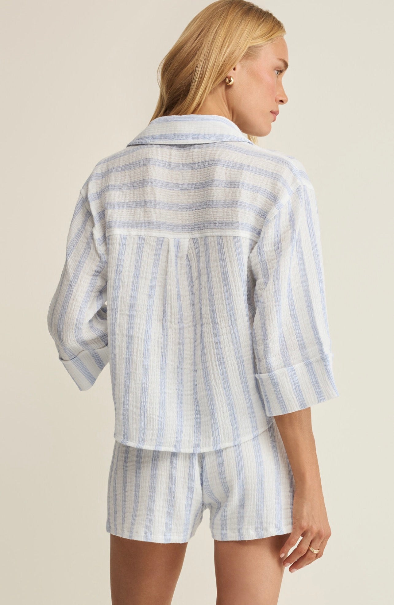 Z Supply Helena Striped Shirt