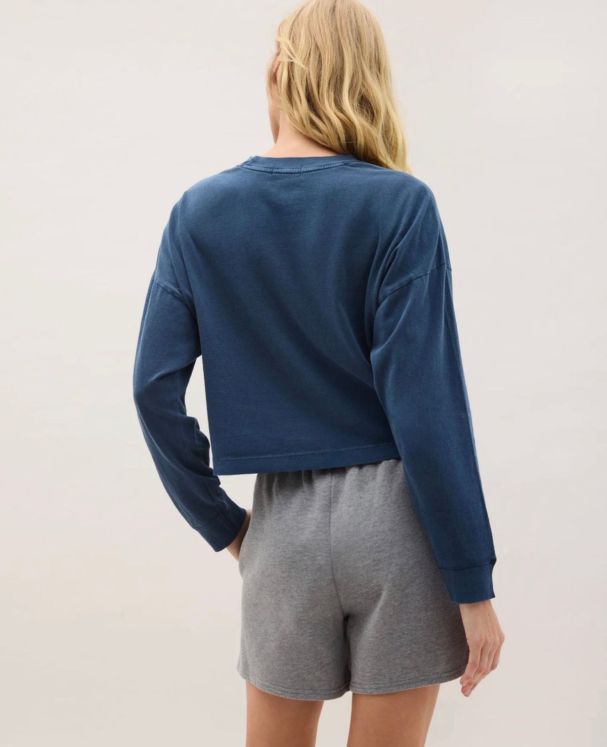 RicherPoorer Relaxed Crop Long Sleeve