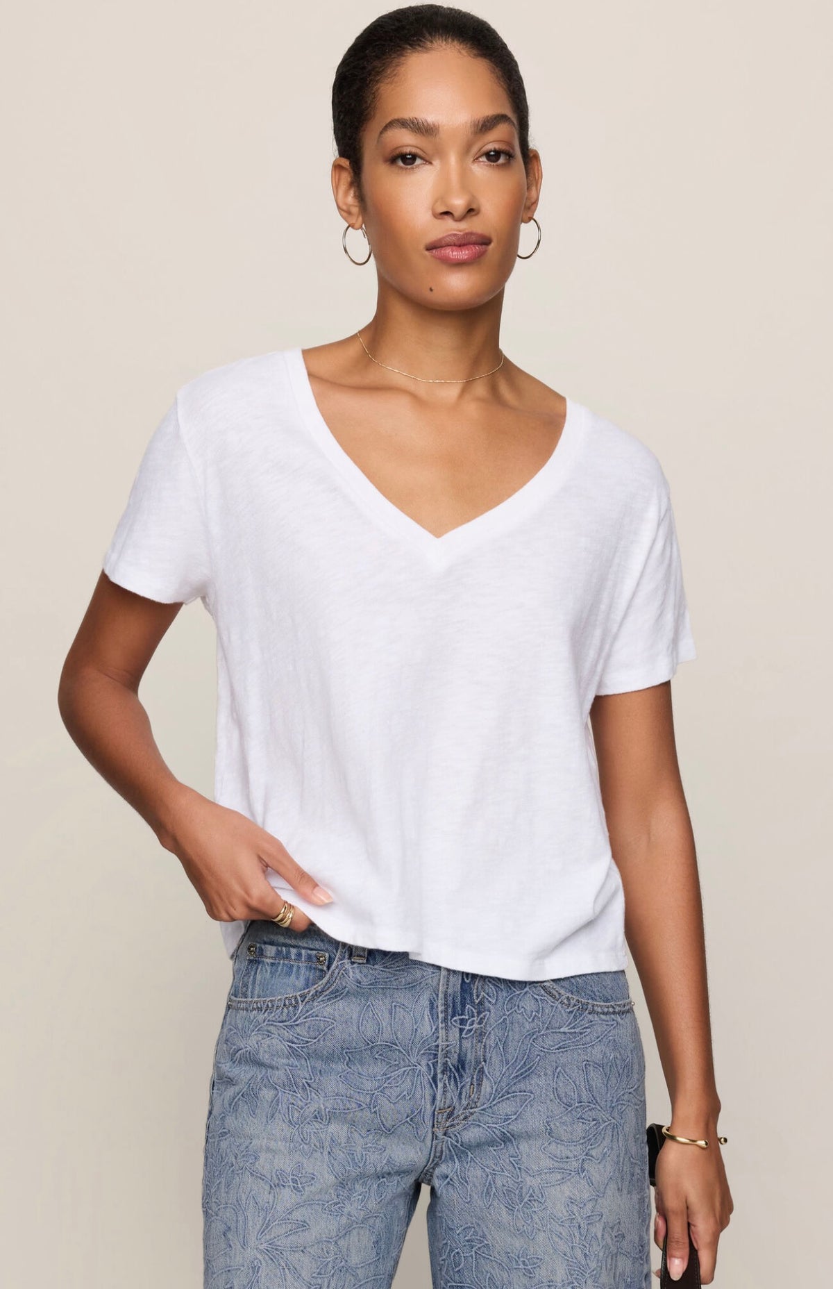 Z Supply Nomad V Neck Tee