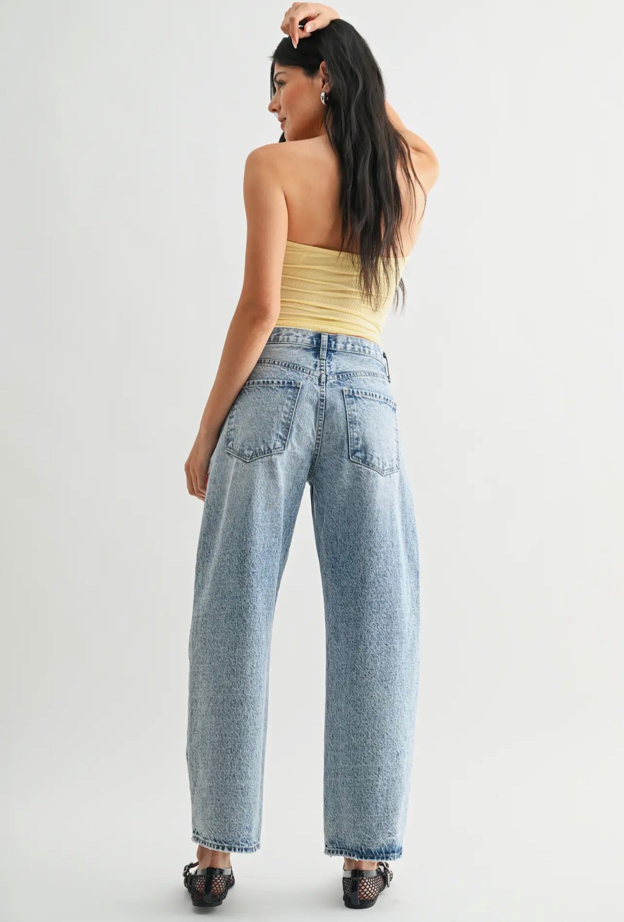 JBD Bailey Barrel Jean