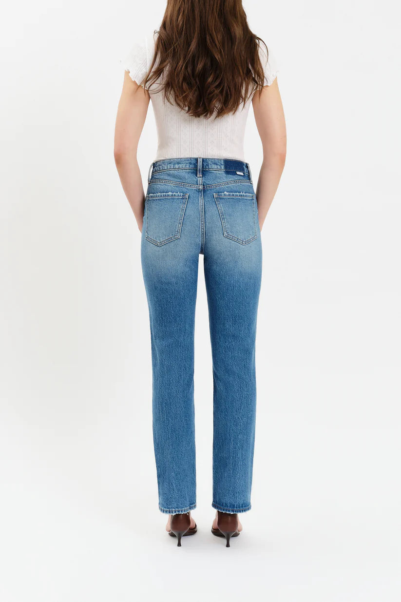 Daze Smarty Pants High Rise Slim Straight