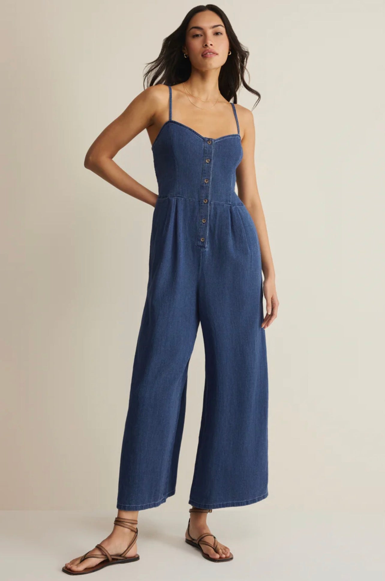 Z Supply Angel Eyes Twill Jumpsuit