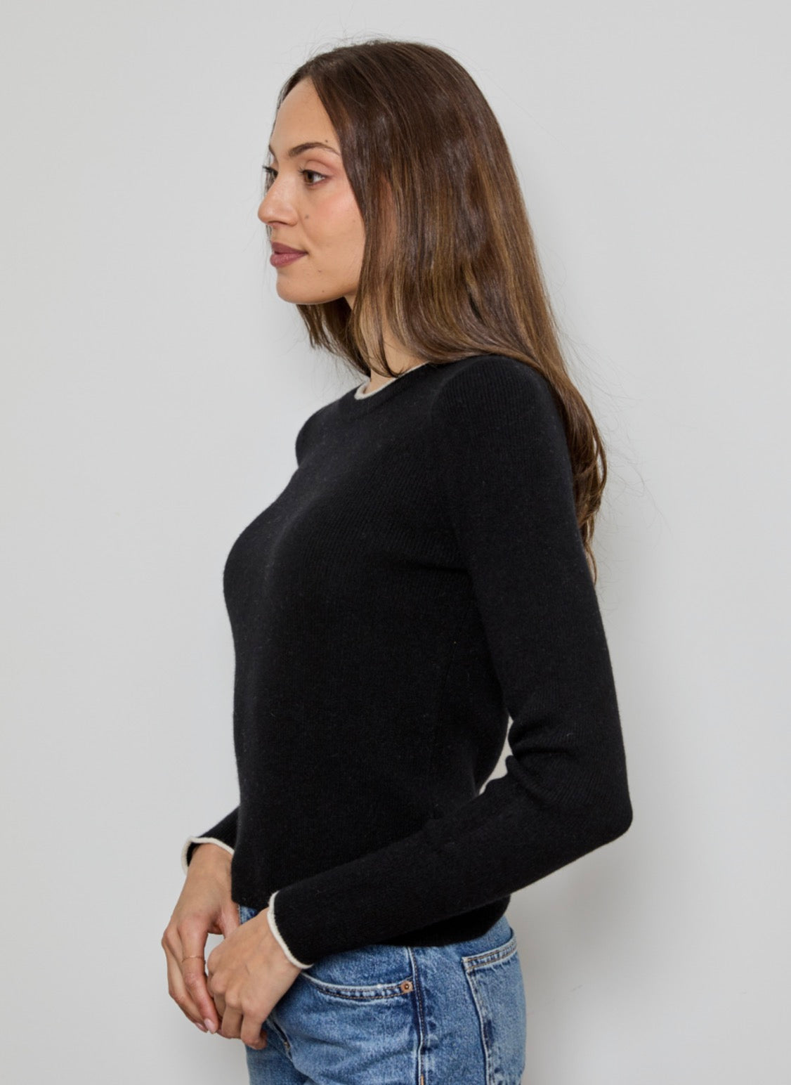 Design History Rib Pullover