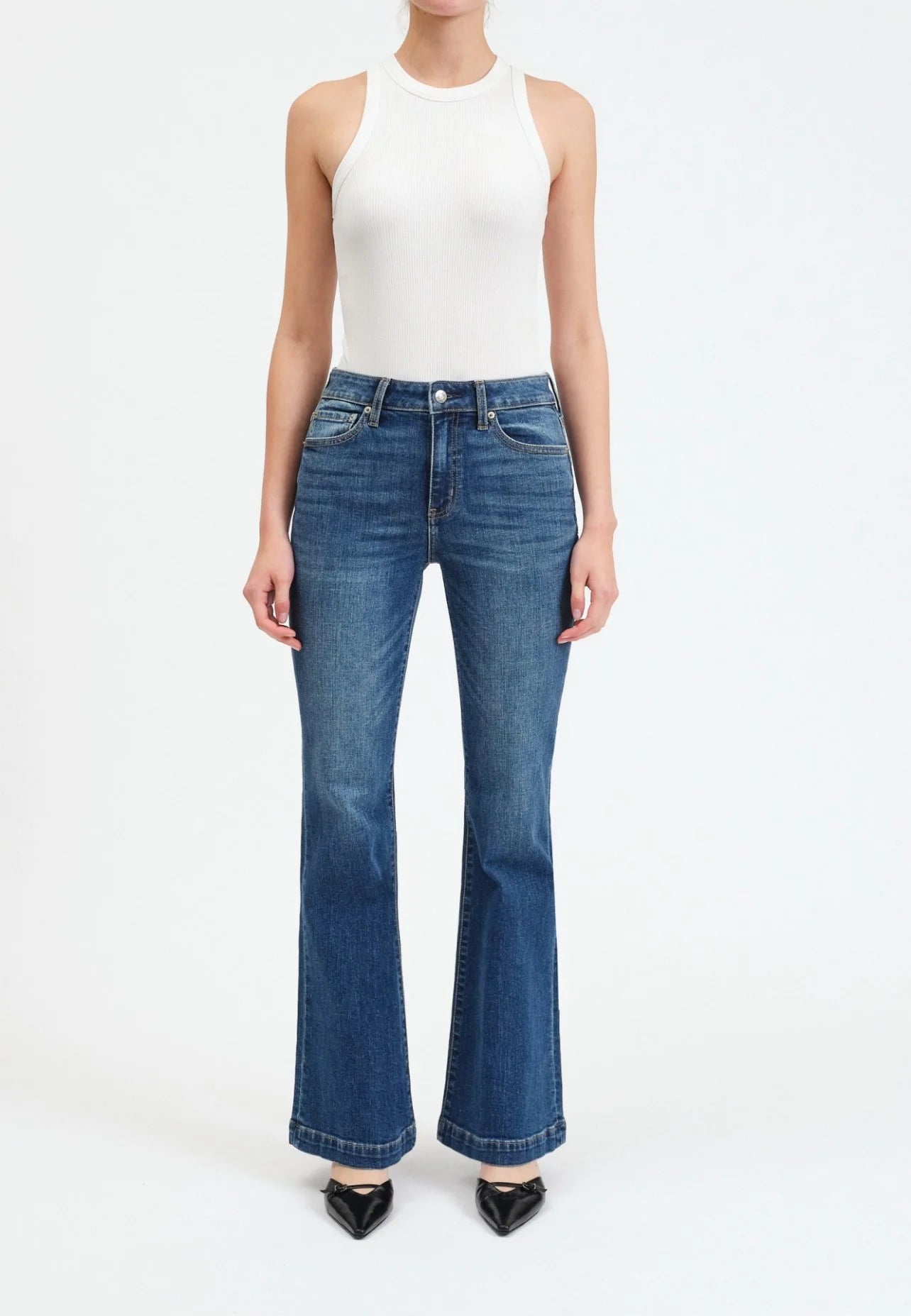 Daze The Heartbreaker Mid Rise Flare