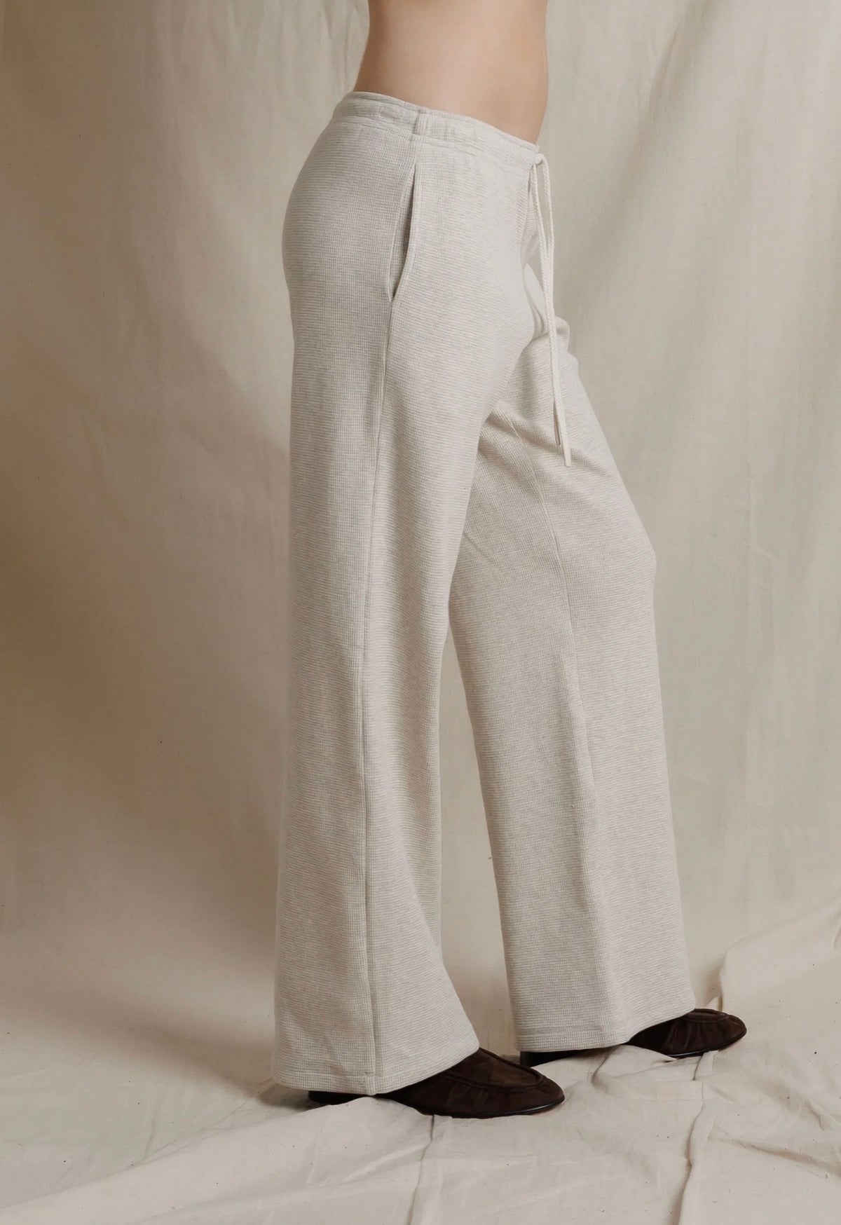 Perfect White Tee Zadie Waffle Pant