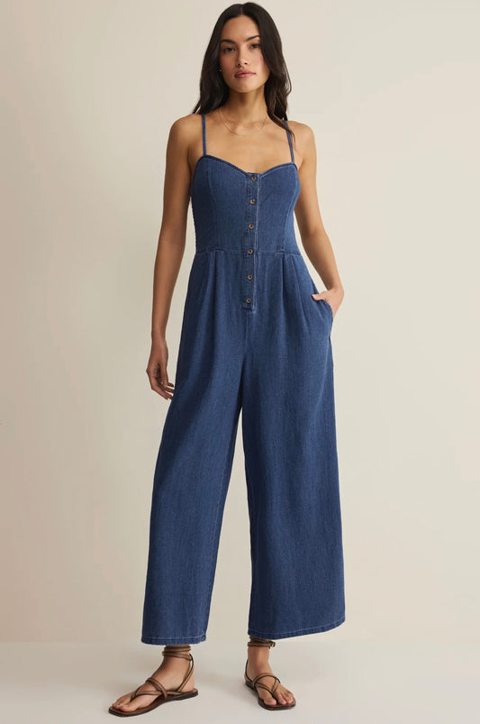 Z Supply Angel Eyes Twill Jumpsuit