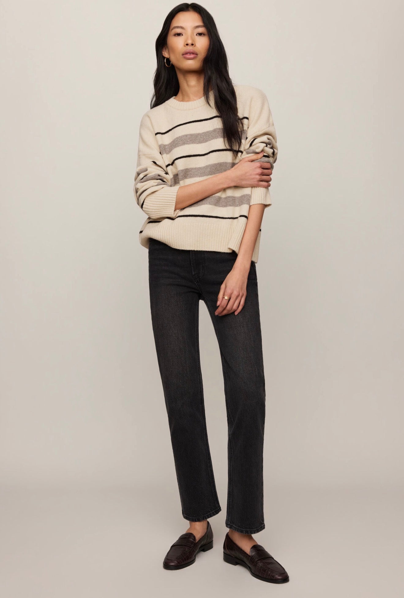 Z Supply Cirrus Stripe Sweater
