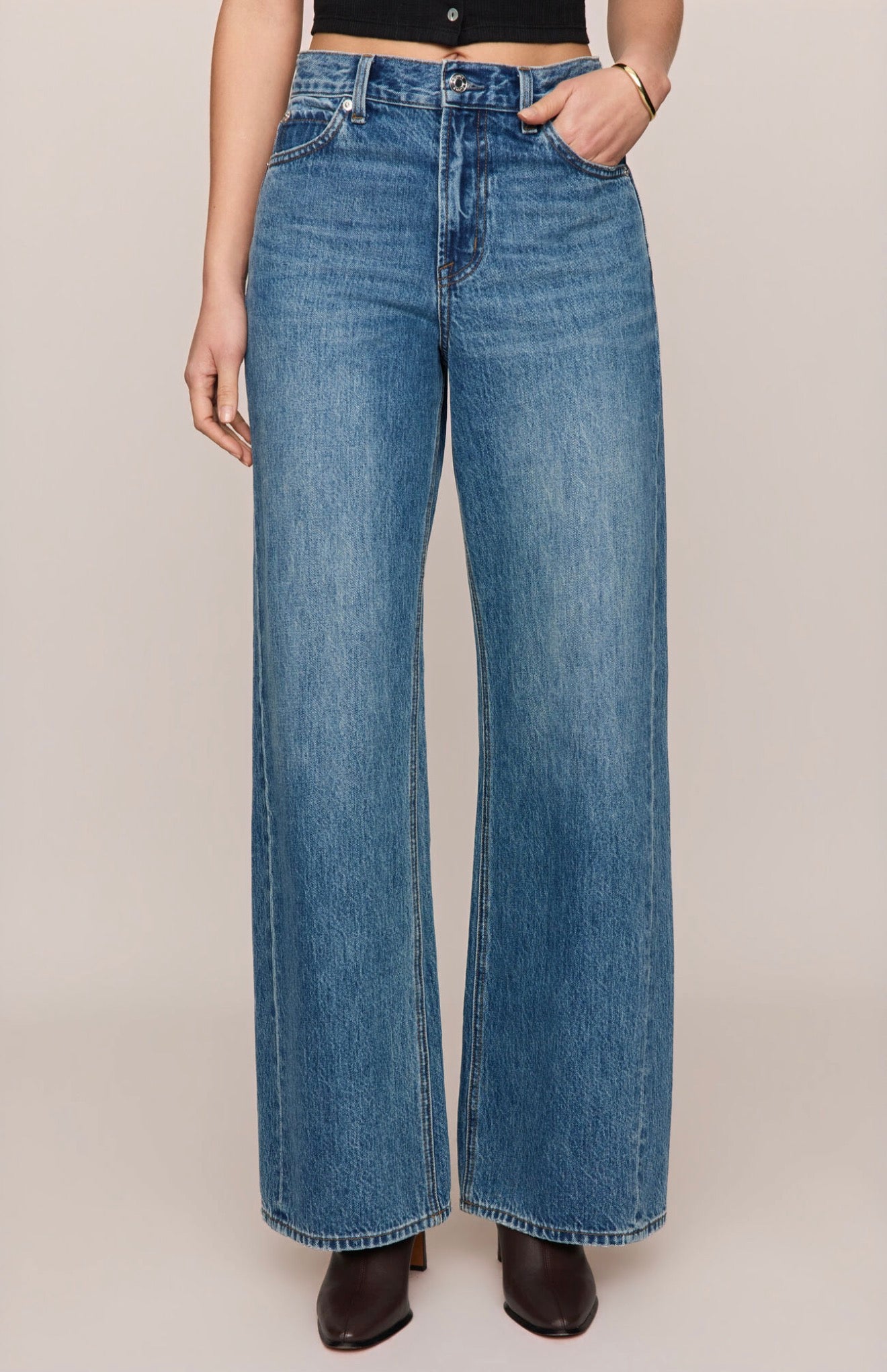 Z Supply The Head Turner High Rise Wide Leg