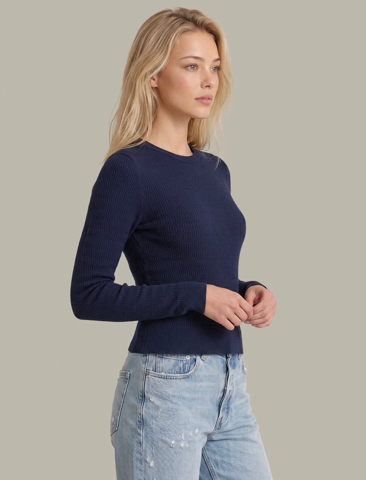 525 Leni Novelty Crew Neck