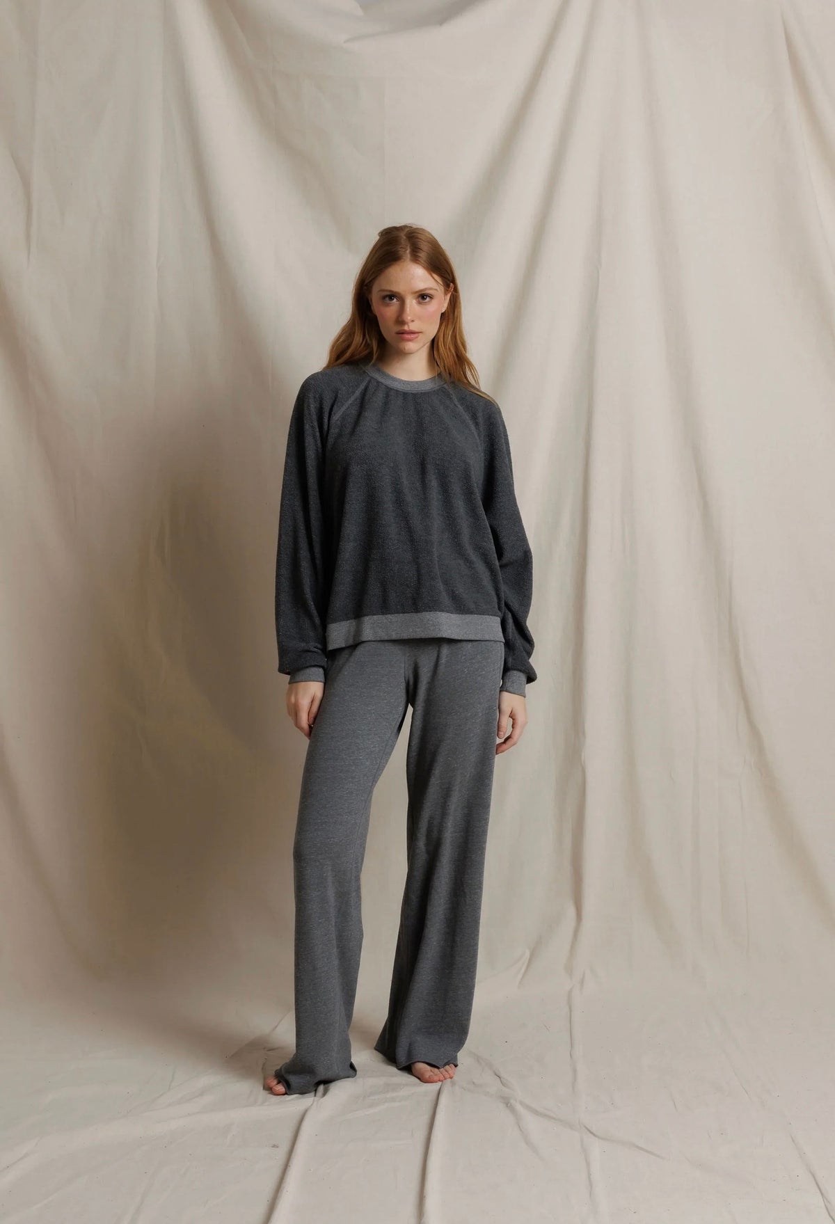 Perfect White Tee Marley Reverse Fleece Pant