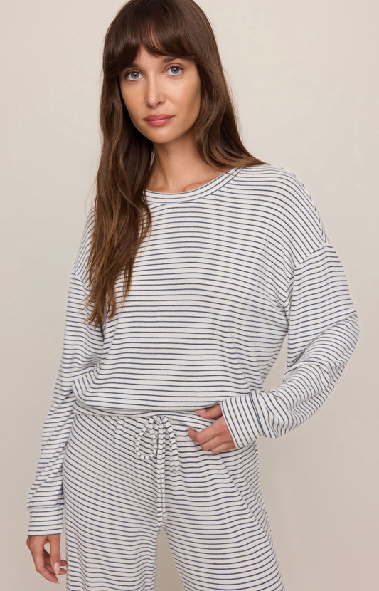 Z Supply Classic Stripe Long Sleeve Top