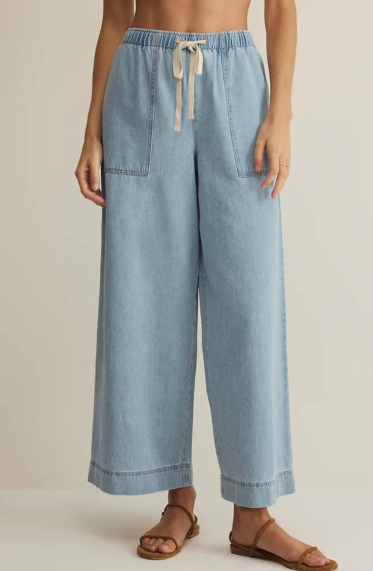 Z Supply Daycation Denim Utility Pant