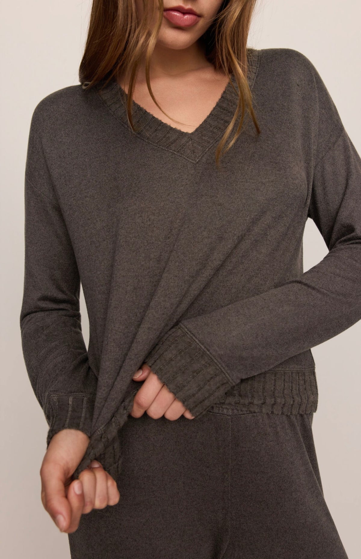 Z Supply Courtney Long Sleeve Top