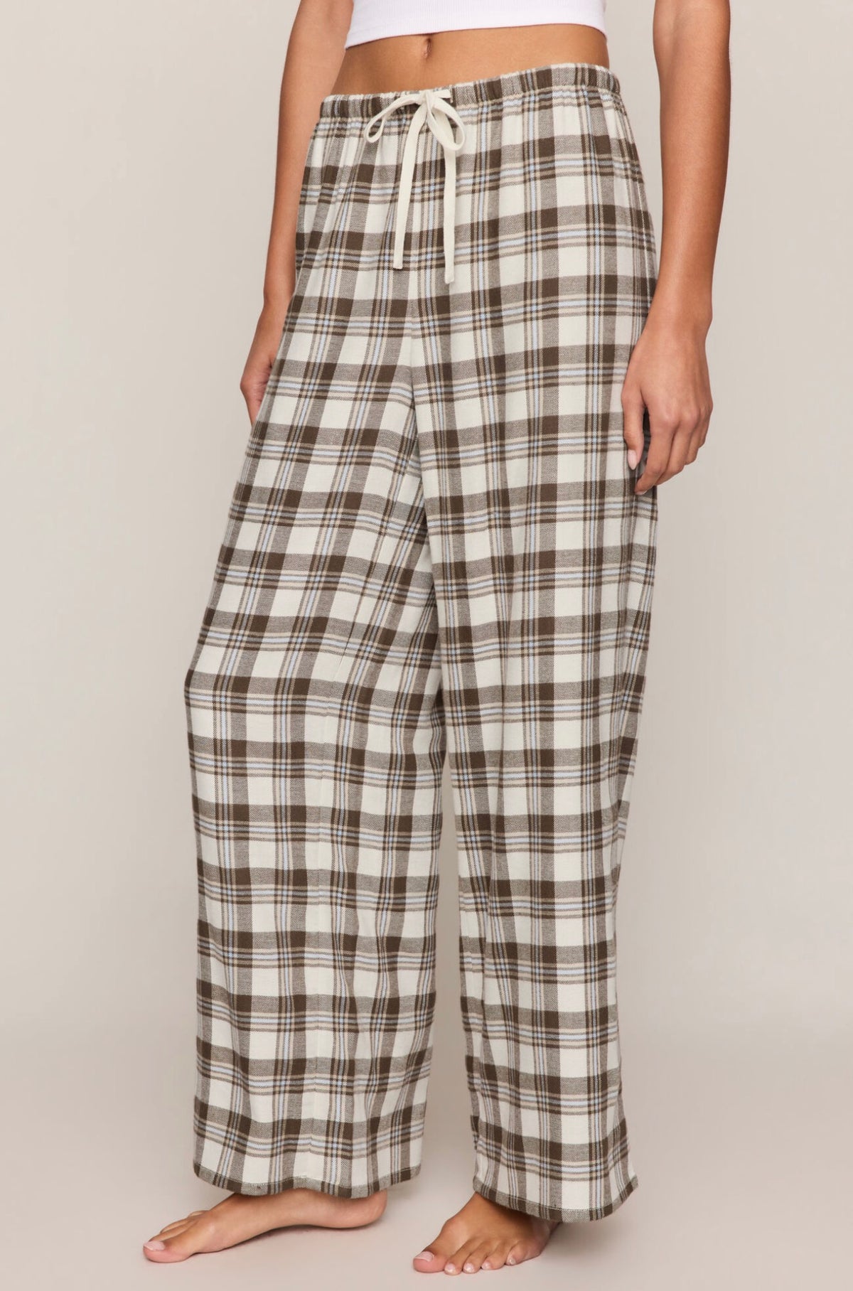 Z Supply Better Off Plaid Pant