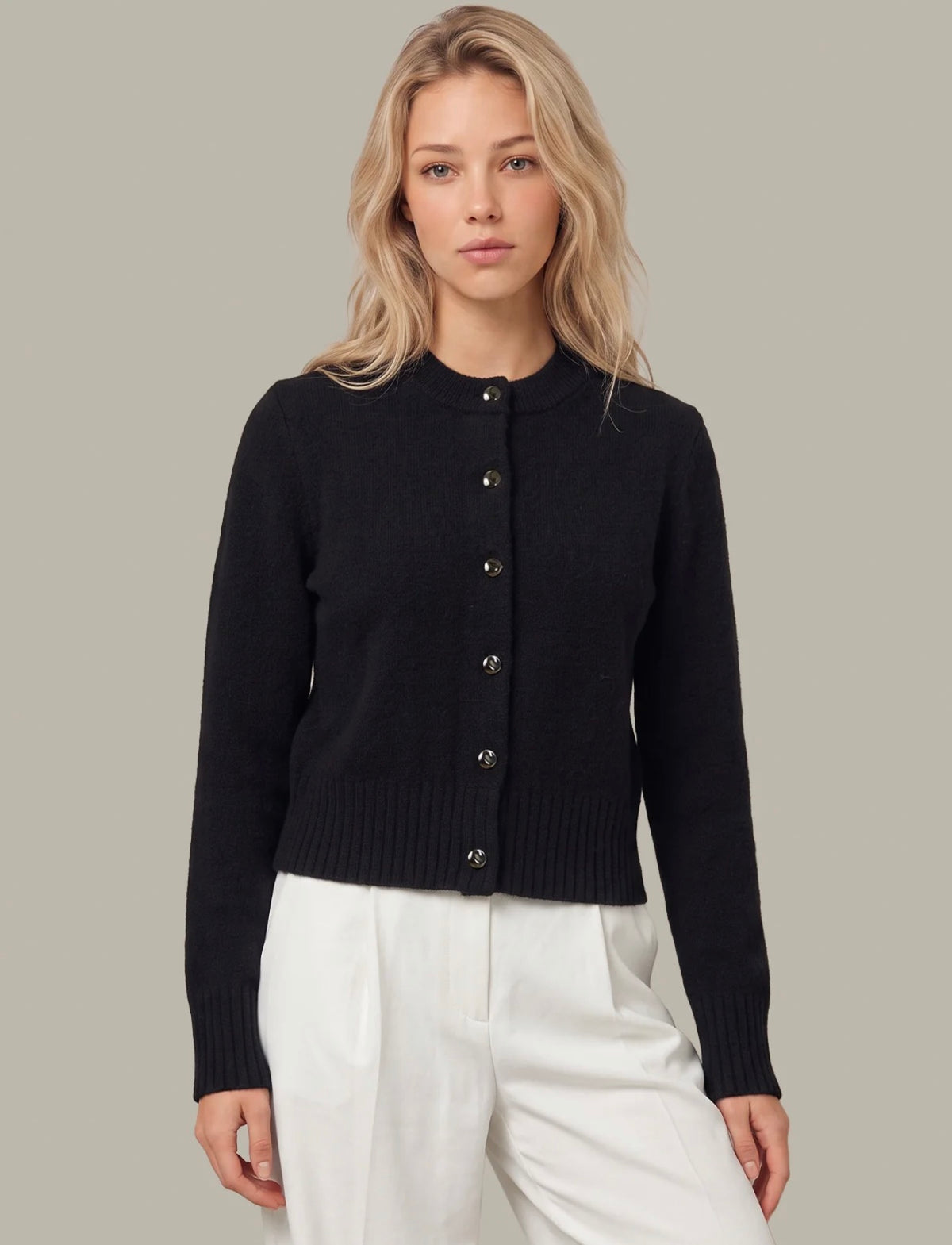 525 James Fuzzy Cardigan