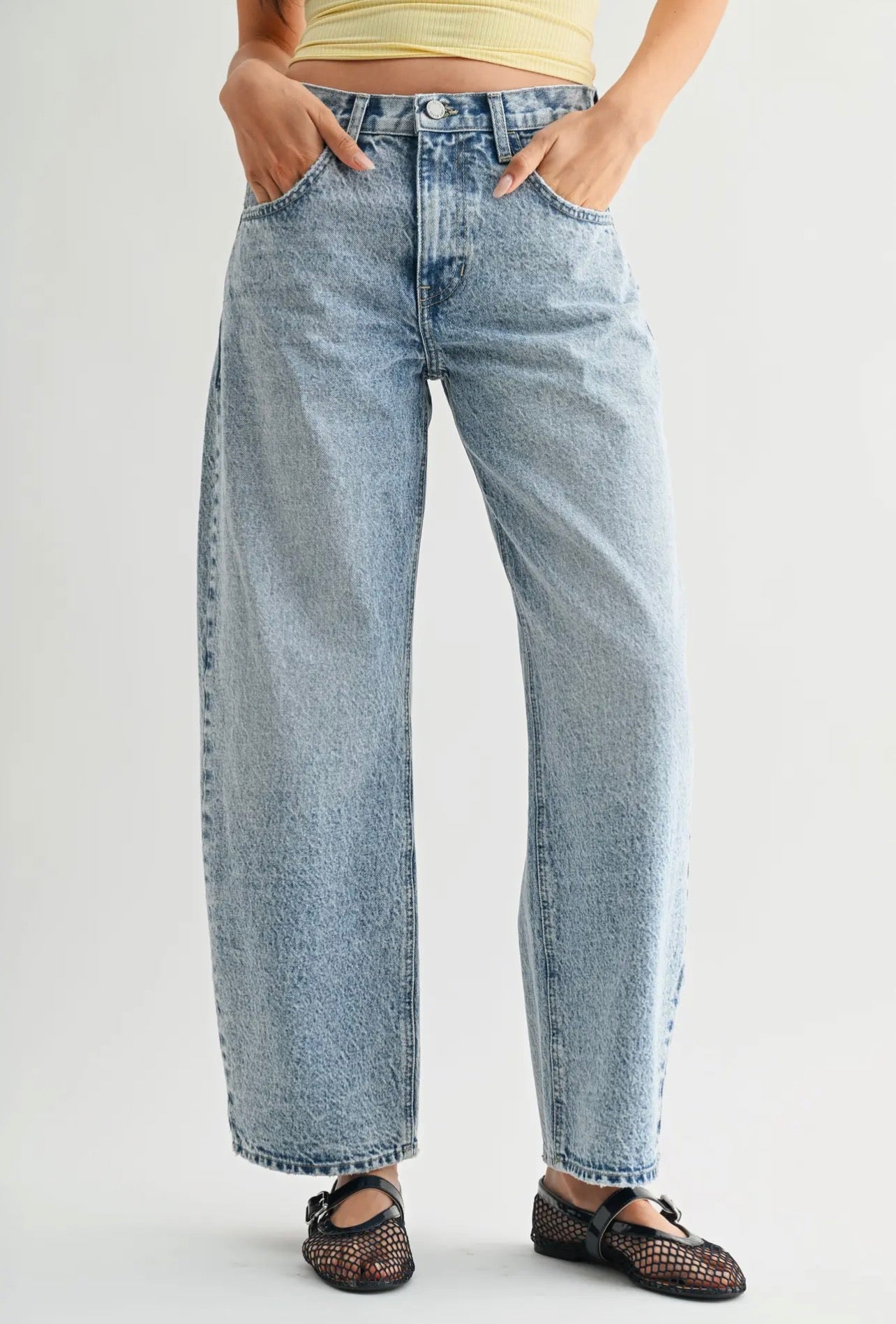 JBD Bailey Barrel Jean