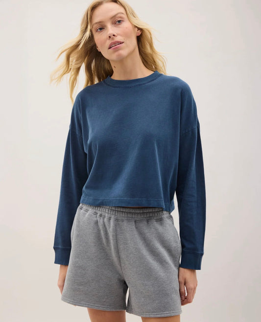 RicherPoorer Relaxed Crop Long Sleeve