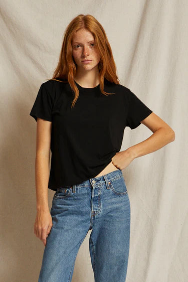 Perfect White Tee Harley Crew Neck Tee